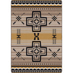 Image of an area rug, Brazos OKA - Old Gold