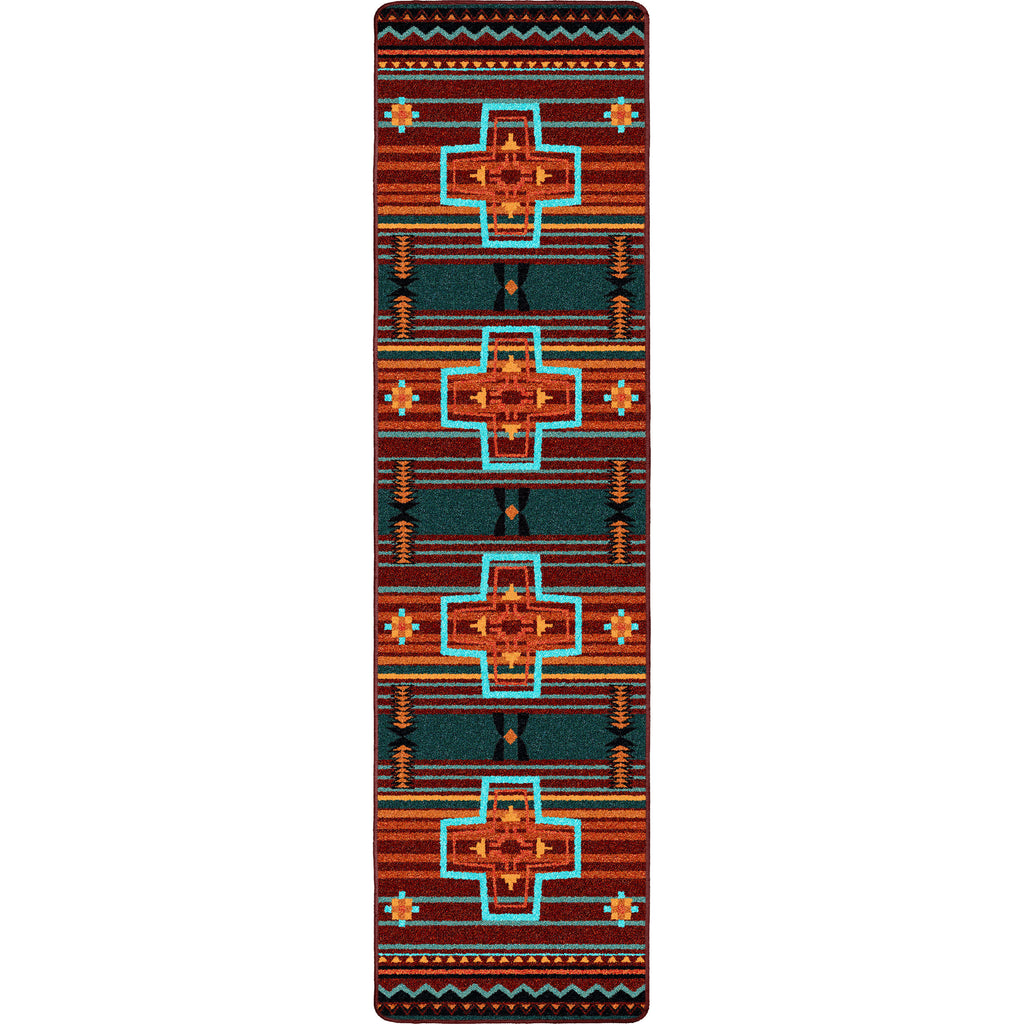 Image of an area rug, Brazos OKA - Sunset