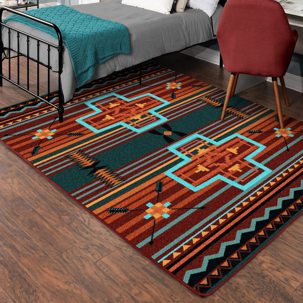 Image of an area rug, Brazos OKA - Sunset