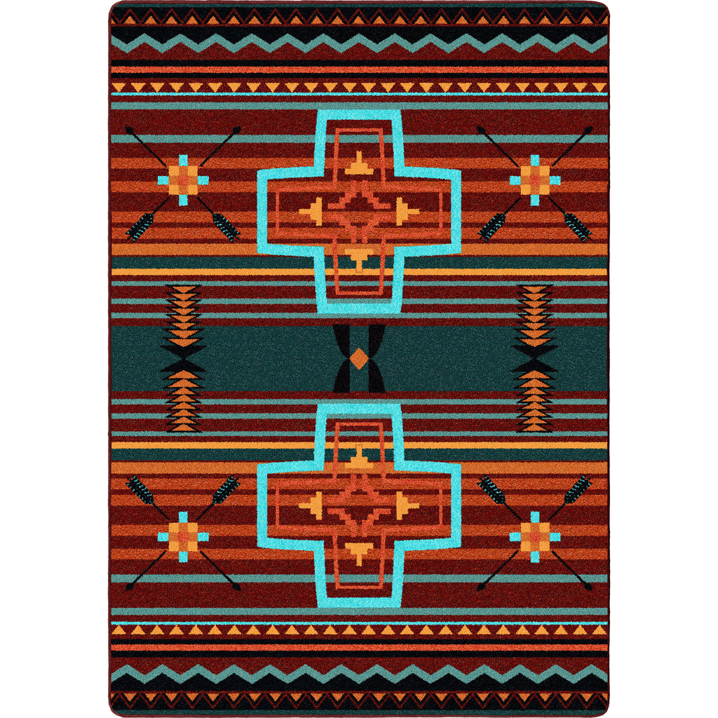 Image of an area rug, Brazos OKA - Sunset
