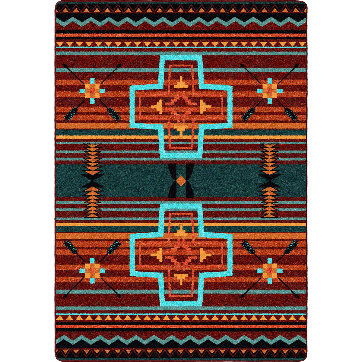Image of an area rug, Brazos OKA - Sunset