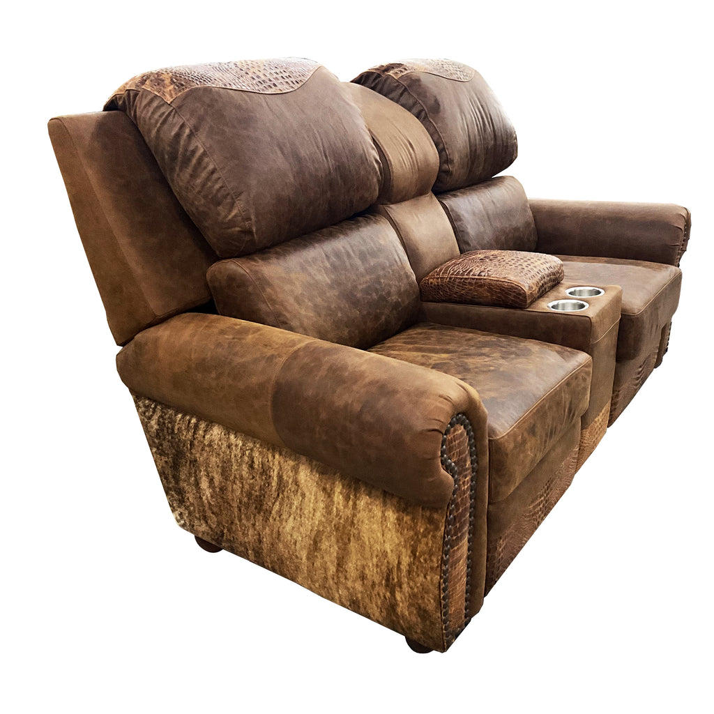 Breckenridge Theater Reclining Love Seat