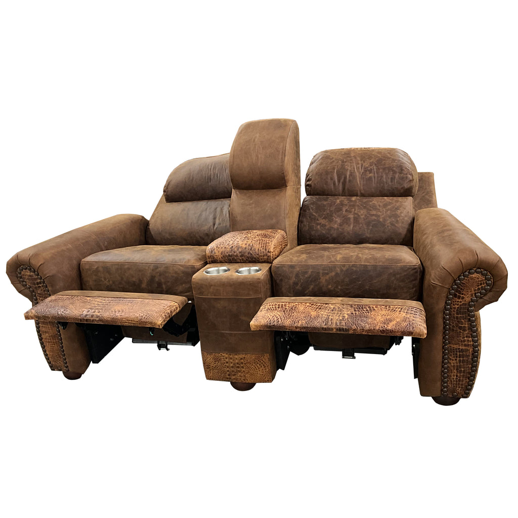 Breckenridge Theater Reclining Love Seat