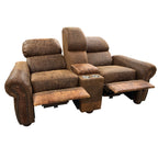 Breckenridge Theater Reclining Love Seat