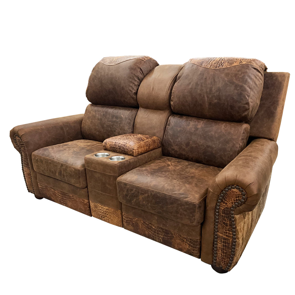 Breckenridge Theater Reclining Love Seat