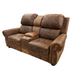 Breckenridge Theater Reclining Love Seat
