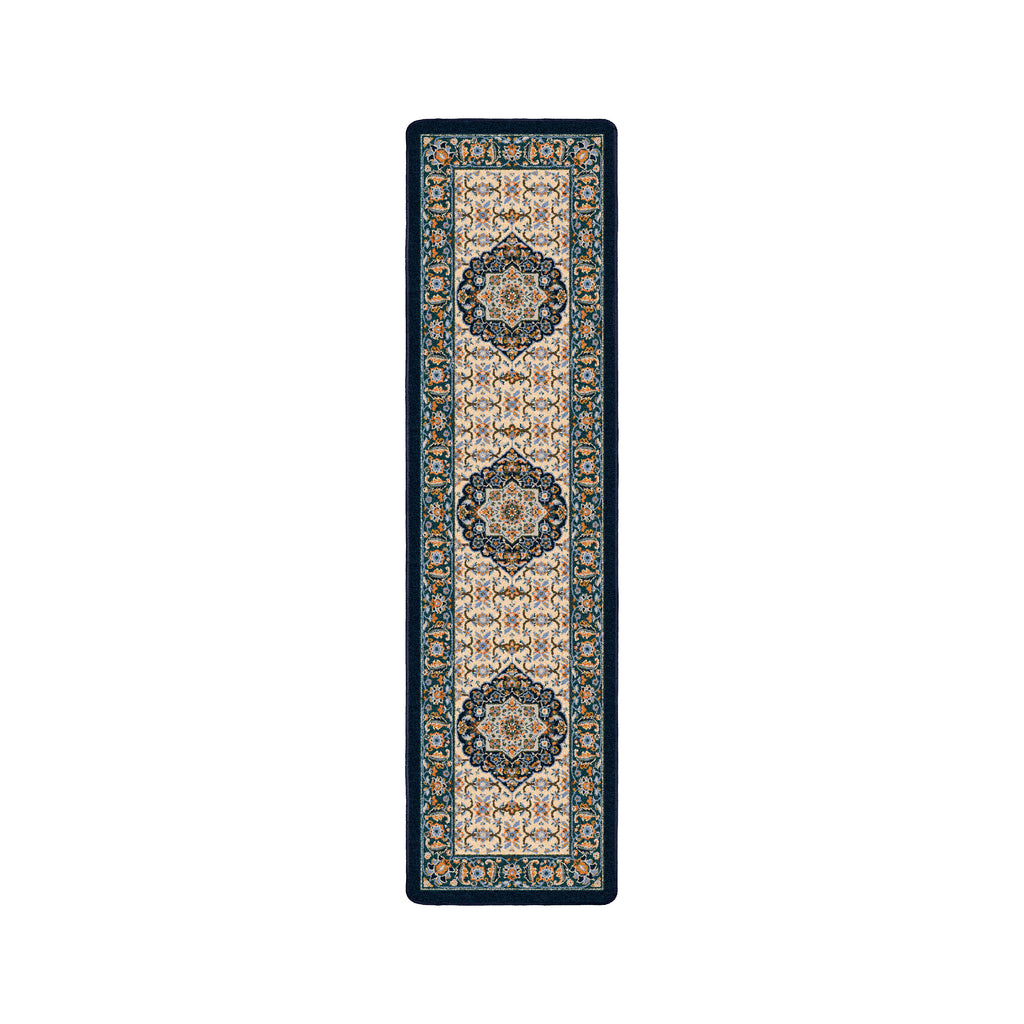 Image of an area rug, Bristol - Worn Navy