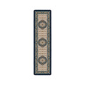Image of an area rug, Bristol - Worn Navy