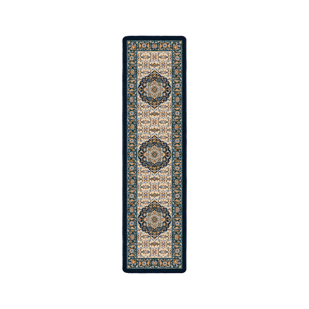 Image of an area rug, Bristol - Worn Navy
