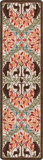 Image of an area rug, Brushwoods - Multi