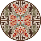 Image of an area rug, Brushwoods - Multi