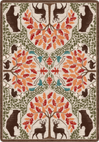Image of an area rug, Brushwoods - Multi
