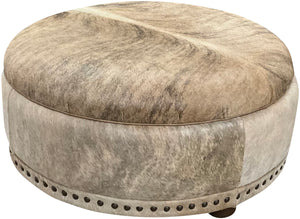 Prairie Dunes Storage Ottoman - 42" Round