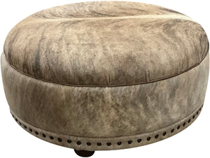 Prairie Dunes Storage Ottoman - 42" Round