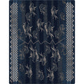Image of an area rug, Will K Buffalo Rising - Midnight