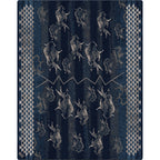 Image of an area rug, Will K Buffalo Rising - Midnight