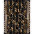 Image of an area rug, Will K Buffalo Rising - True Earth