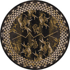 Image of an area rug, Will K Buffalo Rising - True Earth