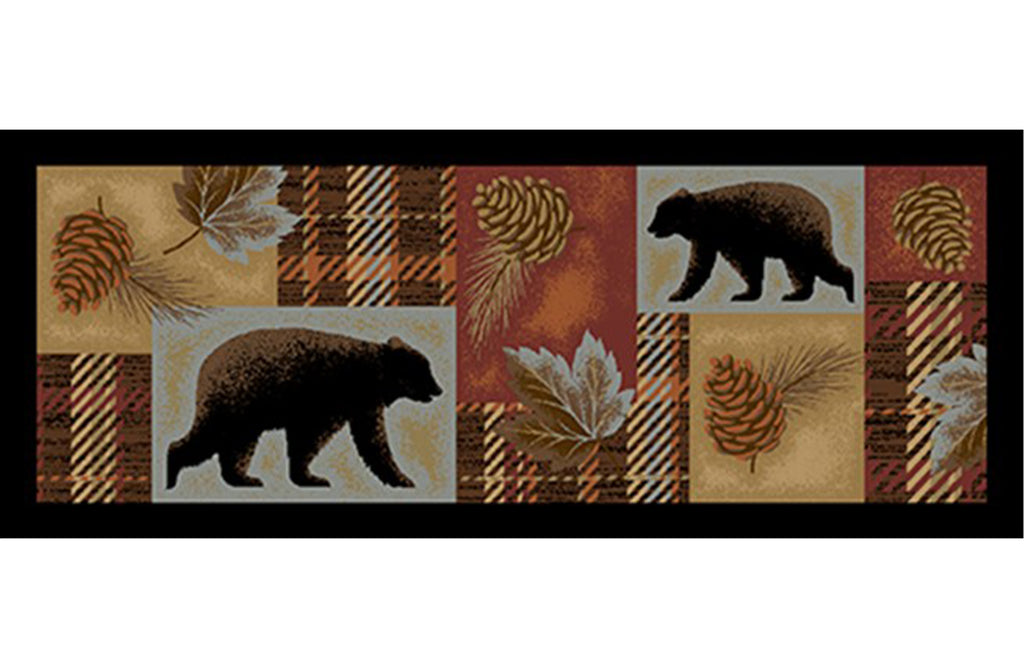 Cozy Cabin Collection Highland Forest Multi Area Rug