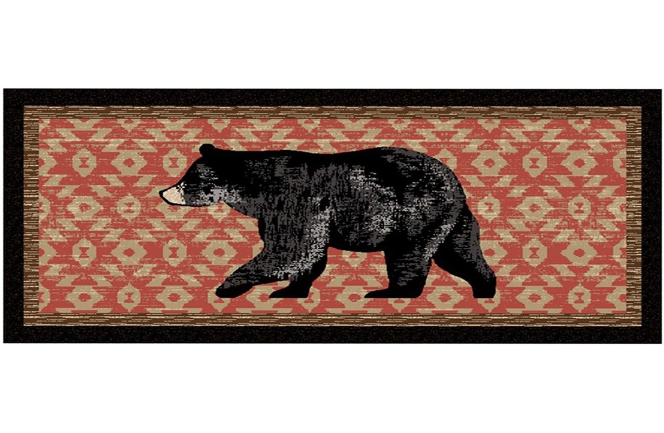 Cozy Cabin Collection Nature Trail Area Rug – Great Blue Heron Furniture