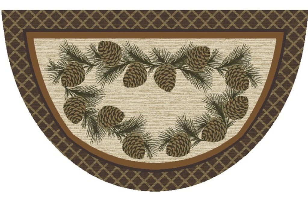 Cozy Cabin Collection Broken Branch Area Rug