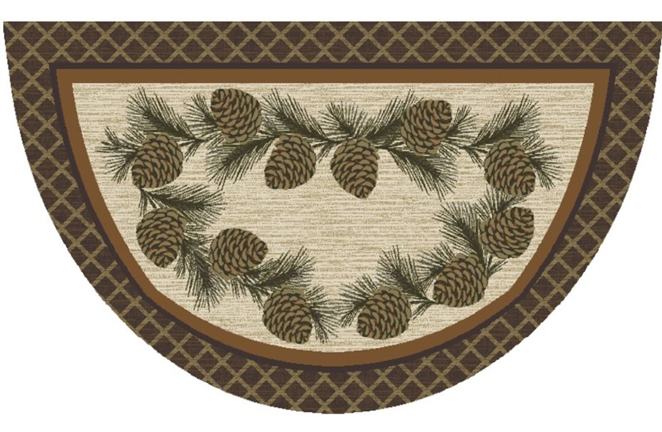 Cozy Cabin Collection Broken Branch Area Rug