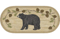 Cozy Cabin Collection Bear Sighting 20X44 Area Rug