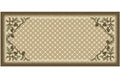 Cozy Cabin Collection Pinecone Corner 20"x44" Area Rug