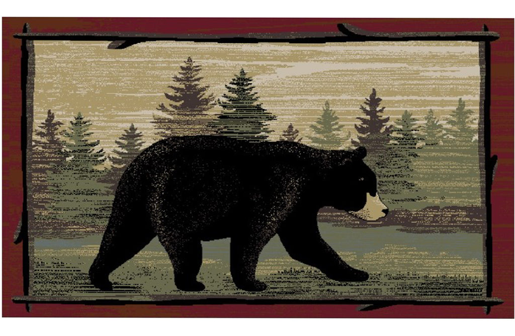 Cozy Cabin Collection Woodside Retreat Area Rug