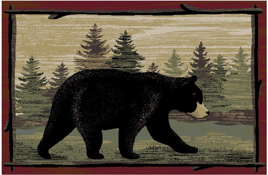 Cozy Cabin Collection Woodside Retreat Area Rug