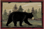 Cozy Cabin Collection Woodside Retreat Area Rug