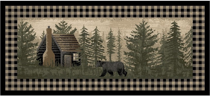 Cozy Cabin Collection Blissful Cottage Area Rug