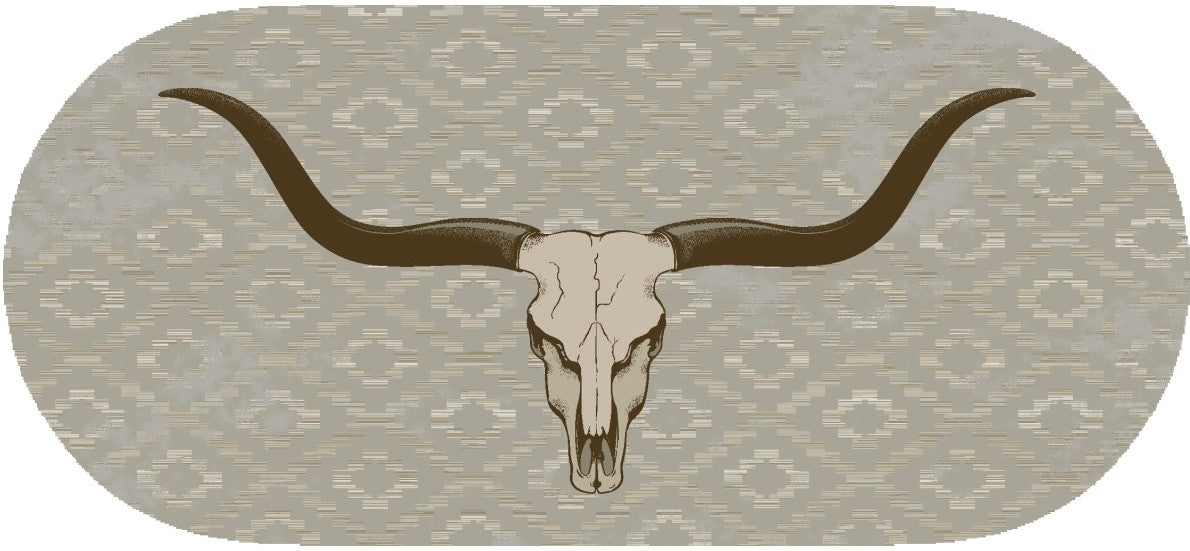 Cozy Cabin Collection Longhorn Area Rug