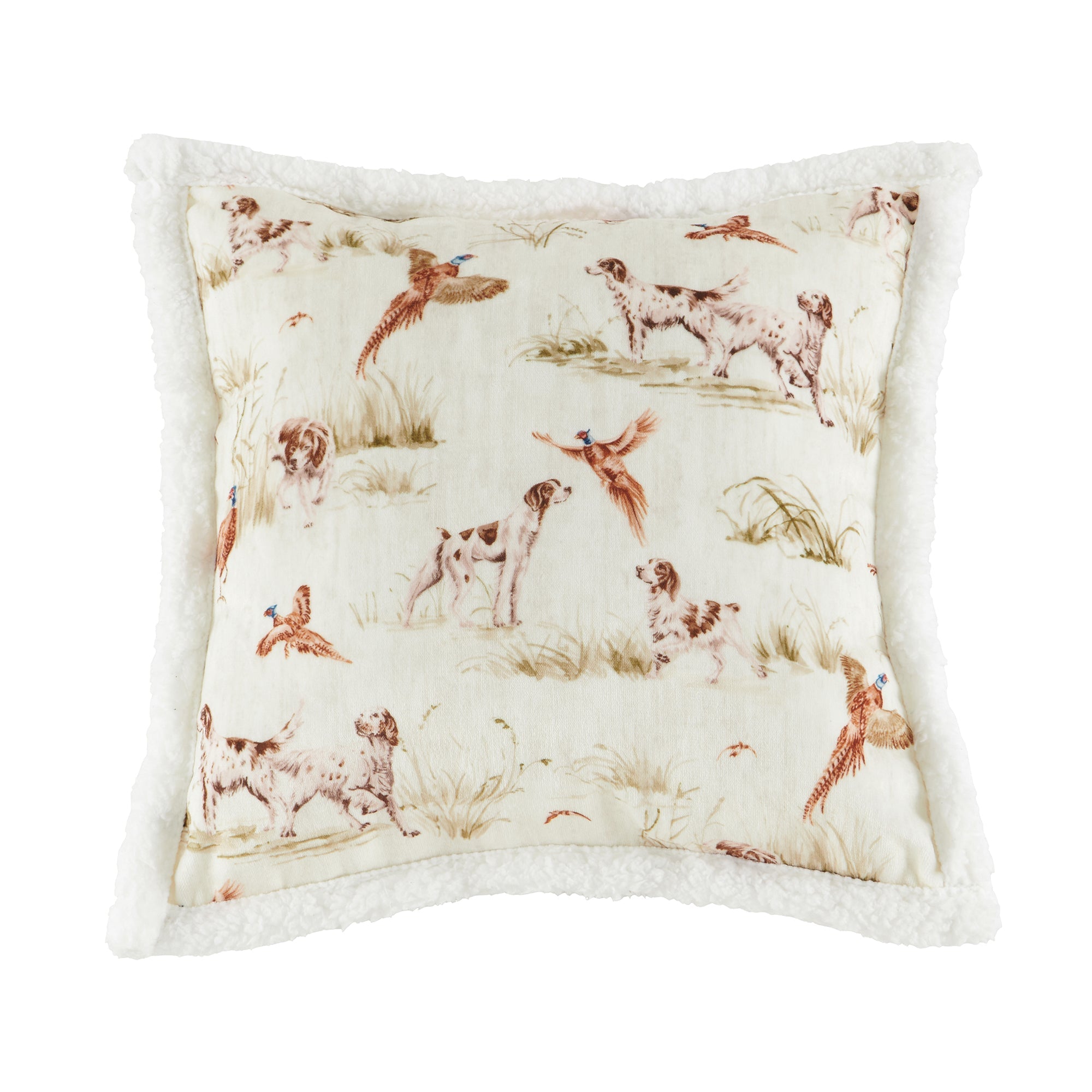 Hunt Life Campfire Sherpa Pillow Pillow