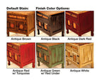 Custom Wood Finishes For Kendra Copper Bed