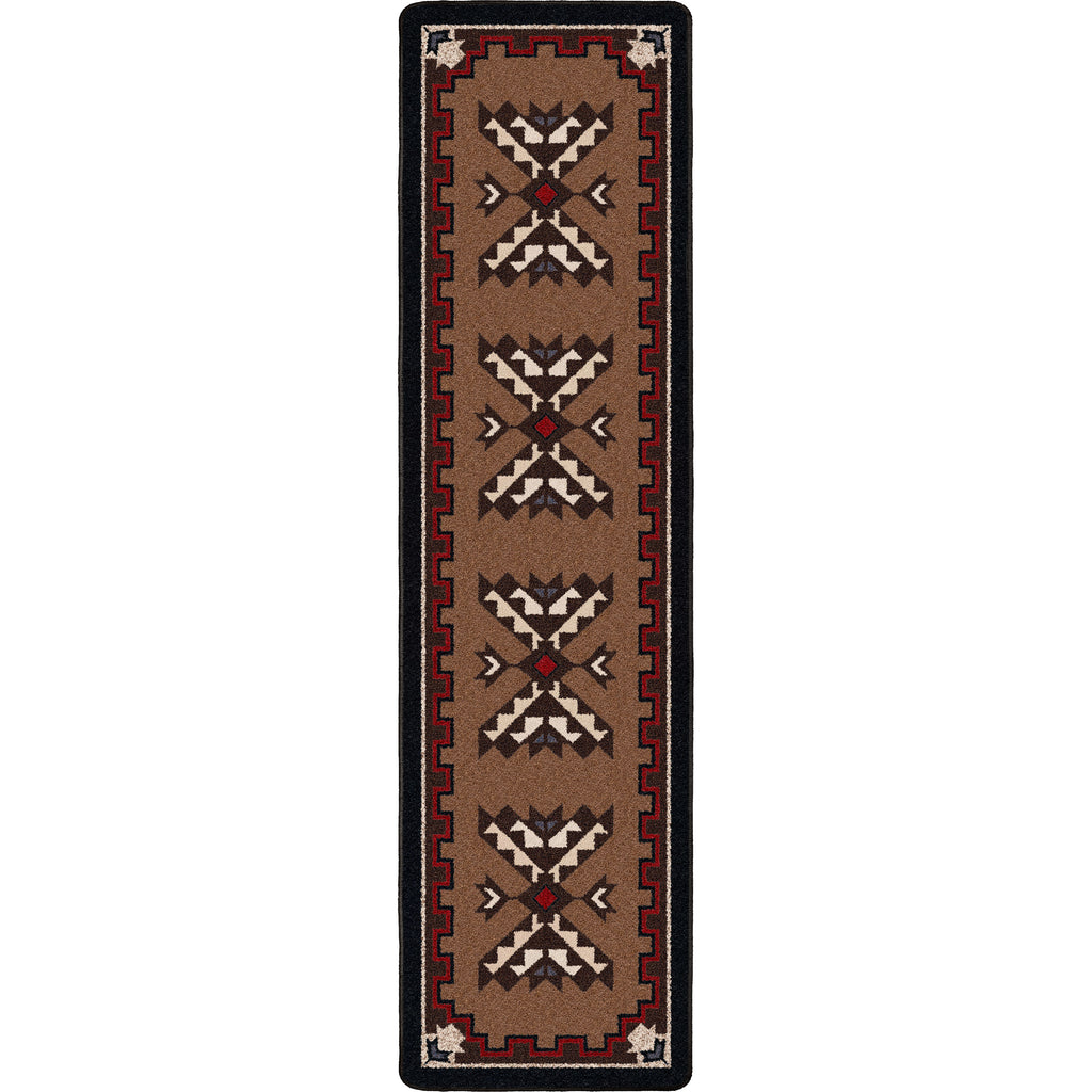 Image of an area rug, Cami Blanket - Brown