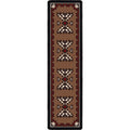 Image of an area rug, Cami Blanket - Brown