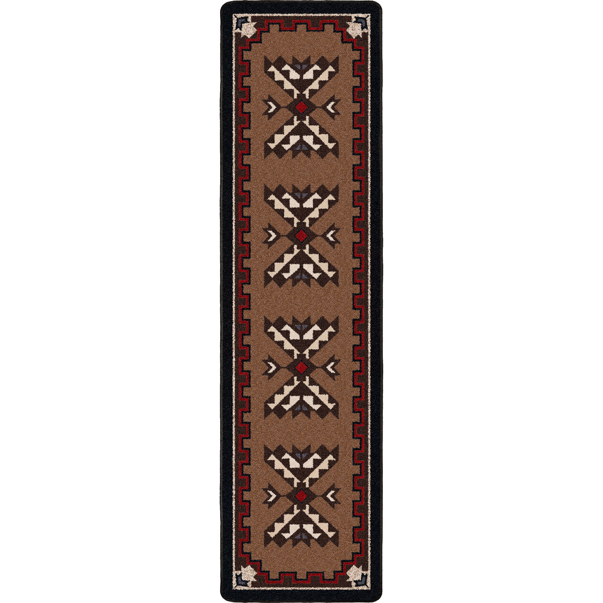 Image of an area rug, Cami Blanket - Brown