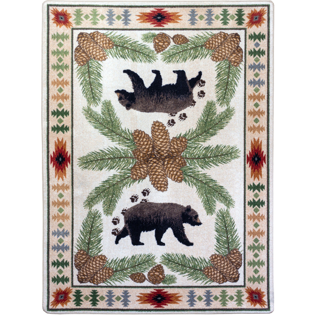 Image of an area rug, Camp Woodhaven OKA - Natural