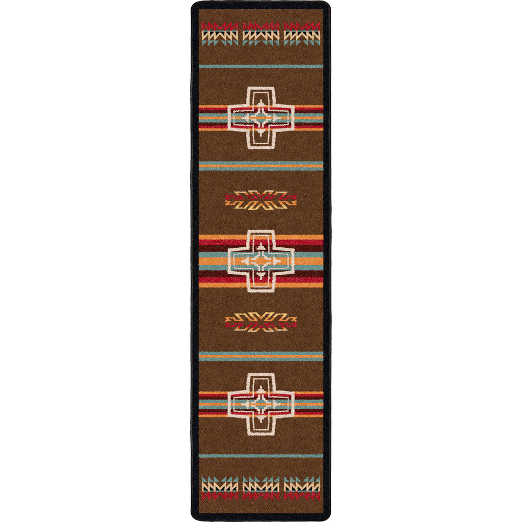 Image of an area rug, Canyon Cross - Sunset