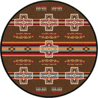 Image of an area rug, Canyon Cross - Sunset