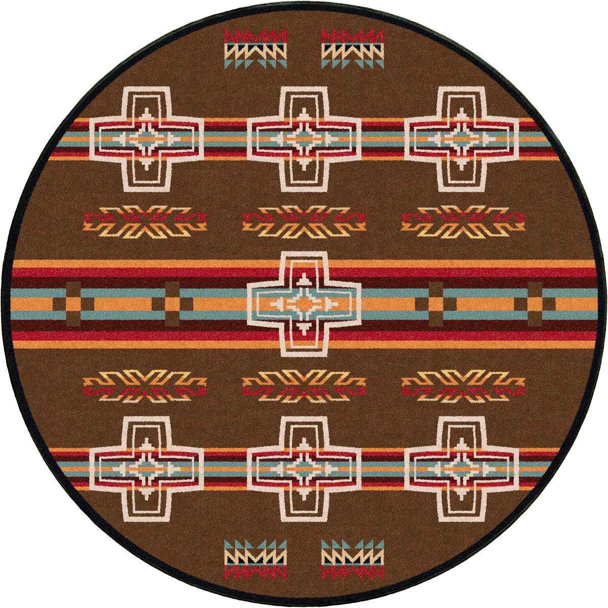 Image of an area rug, Canyon Cross - Sunset
