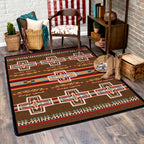 Image of an area rug, Canyon Cross - Sunset