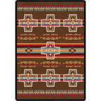 Image of an area rug, Canyon Cross - Sunset