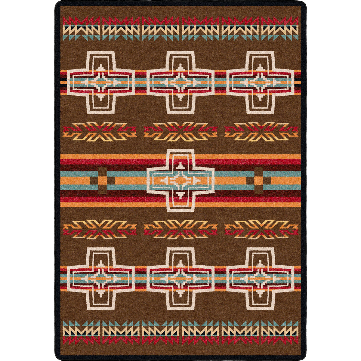 Image of an area rug, Canyon Cross - Sunset