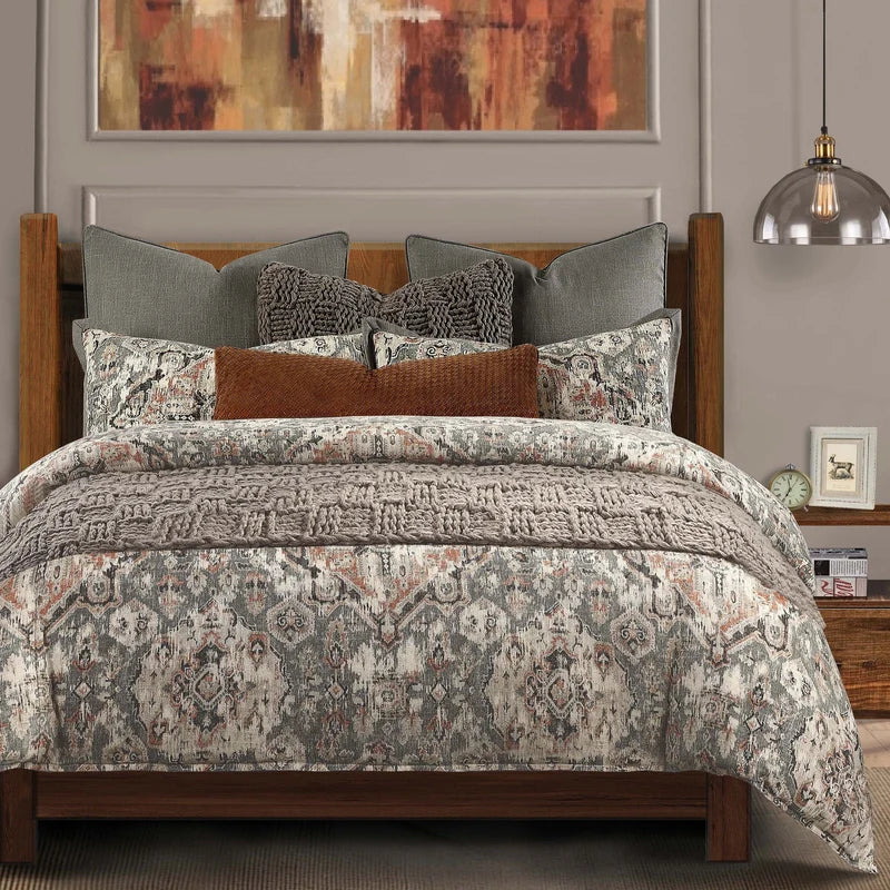 Carmen Kilim Bedding Set - Taupe