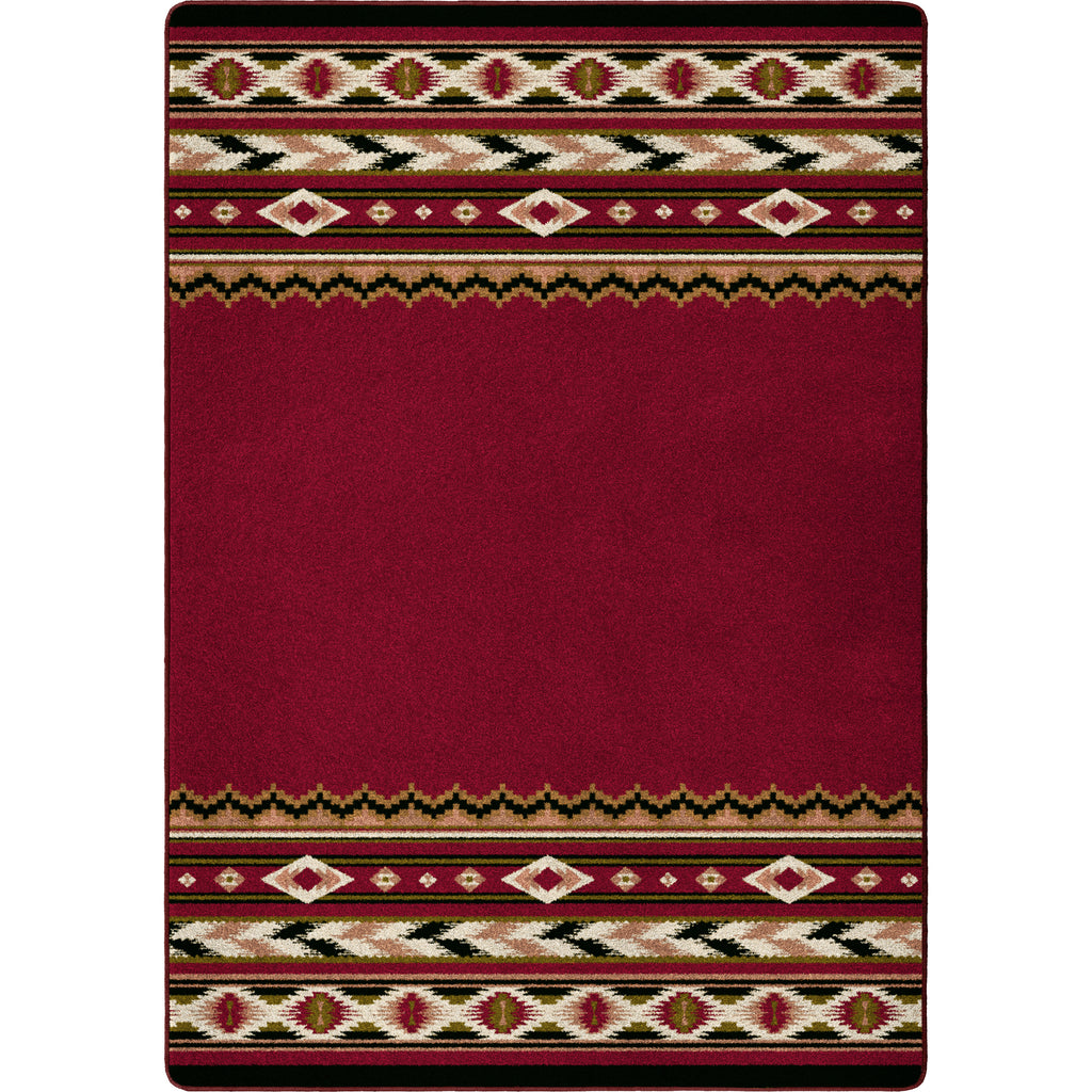 Image of an area rug, Cimarron - Red