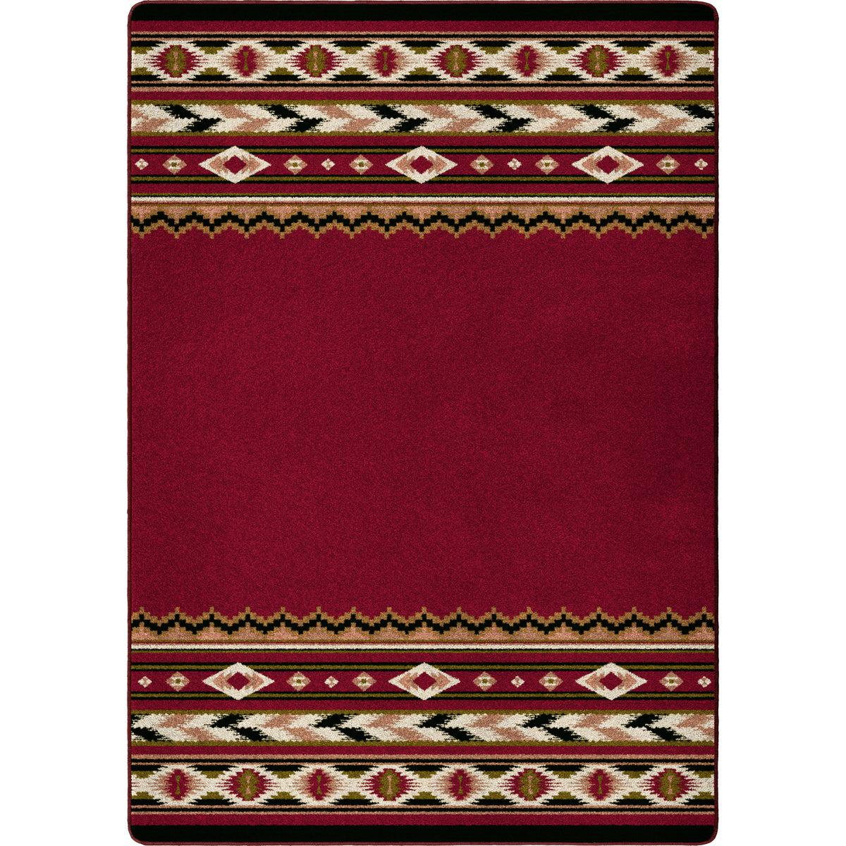 Image of an area rug, Cimarron - Red