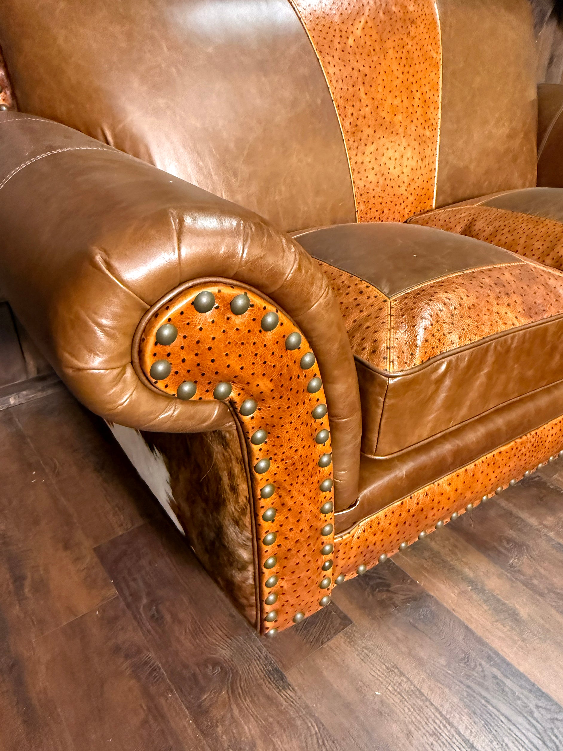 Classic Cowboy Loveseat