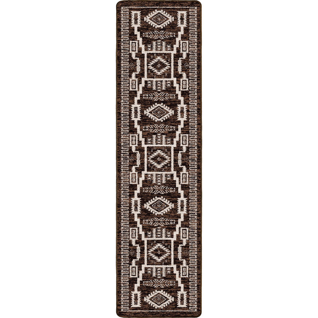 Image of an area rug, Cloudburst - Chocolate